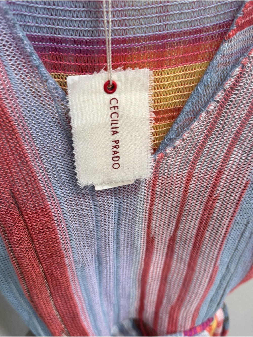 Anthropologie Reverie Rainbow Sweater Dress By Cecilia Prado Size M NWT Colorful - Picture 4 of 13